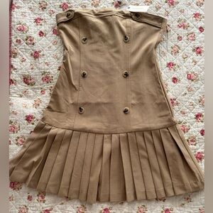 NWTG Anthropologie pleated mini dress